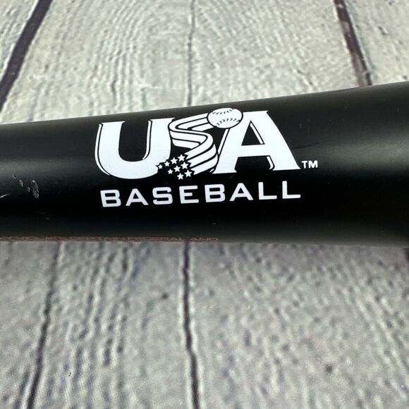 Used Axe Bat Strato Baseball Bat Flair Knob 31/23 Blk/Org 2 5/8 L139K - Picture 10 of 13